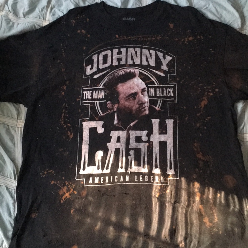 JOHNNY CASH DISTRESSED VINTAGE T-SHIRT